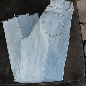 Abercrombie & Fitch The Ankle Straight Ultra High Rise Jeans